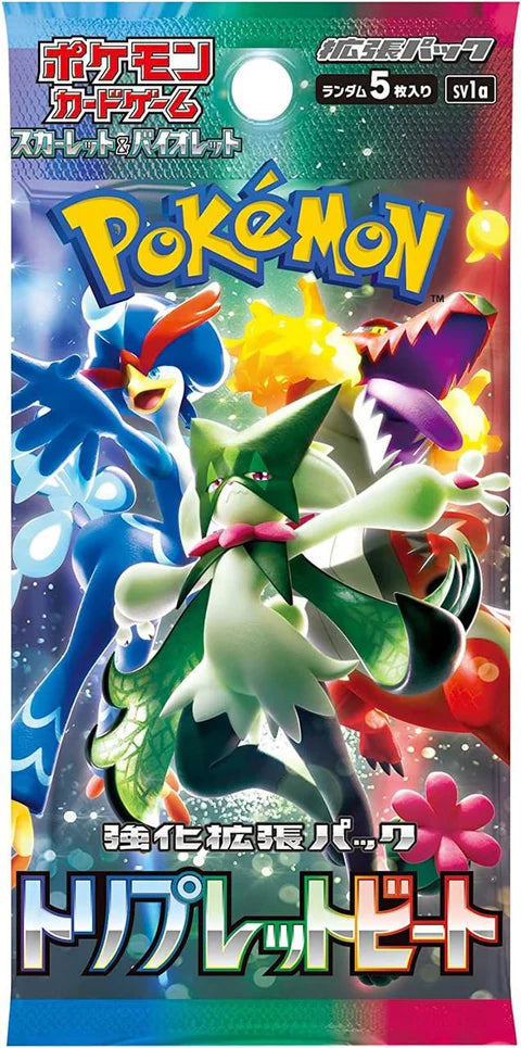 Pokémon Japanese TCG: Triplet Beat - SV1a - Japanese Booster Pack