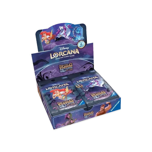 Disney Lorcana Ursula's Return Japanese booster box, box