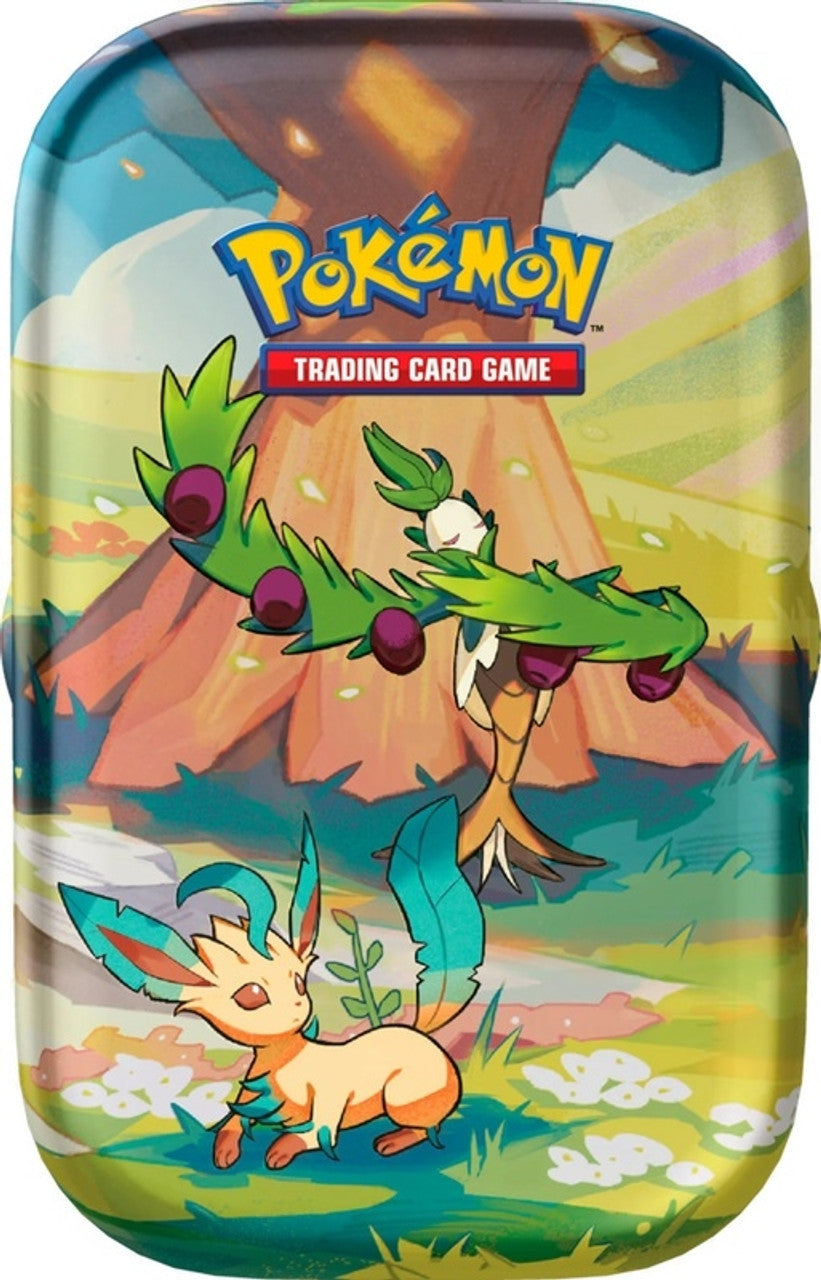 Pokemon TCG: Vibrant Paldea - Mini Tin - Arboliva & Leafeon