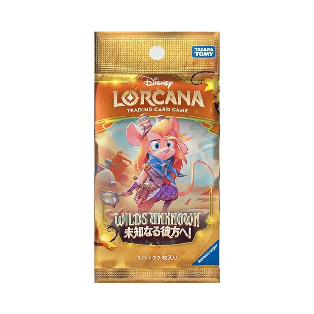Disney Lorcana Wilds Unknown Japanese booster box, Gadget pack