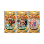 Disney Lorcana Wilds Unknown Japanese booster box, the three pack designs
