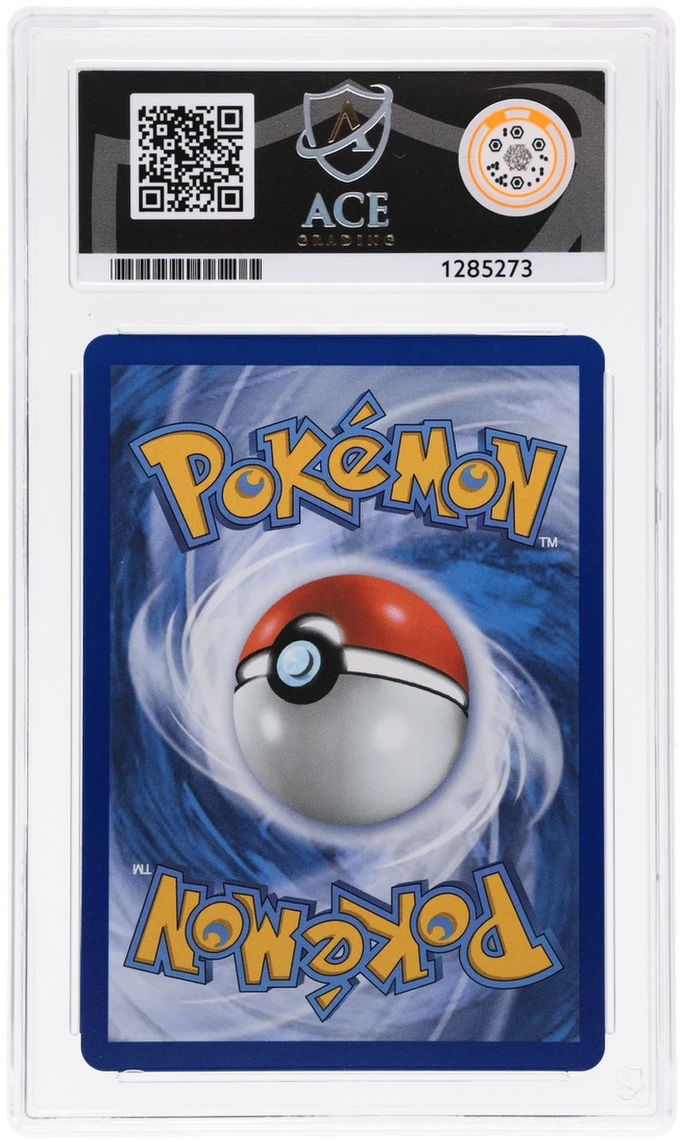 Xerneas 091/086 Chaos Rising Ace Grading 10 — close-up back view of the certified slab