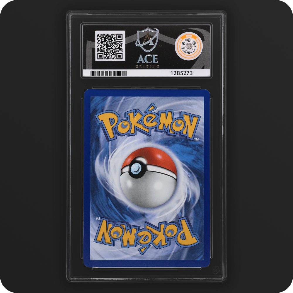 Xerneas 091/086 Chaos Rising Ace Grading 10 — back of the graded slab
